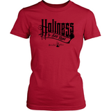 Holiness is Still Right Christian T-Shirt (Womens) (Black Letters) (Multiple Colors) - Paraclete Tees
 - 6