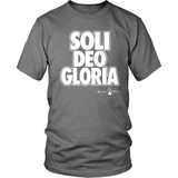 Soli Deo Gloria Christian T-Shirt (Mens/Unisex) (Multiple Colors) - Paraclete Tees
 - 8