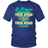 If Religion is a fairytale Mens Christian T-Shirt (Mens/Unisex) (Multiple Colors)