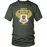 Duty is Mine; Results are God's Christian T-Shirt (Unisex/Mens) (Gold/White) (Multiple Colors) - Paraclete Tees
 - 9