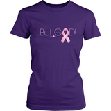 But God Breast Cancer Awareness T-Shirt (2 colors) - Paraclete Tees
 - 2
