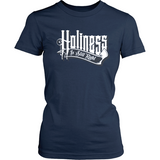 Holiness is Still Right Christian T-Shirt (Womens) (White Letters) (Multiple Colors) - Paraclete Tees
 - 9