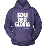 Soli Deo Gloria Hoodie (Various Colors) (White Letters) - Paraclete Tees
 - 6