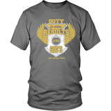 Duty is Mine; Results are God's Christian T-Shirt (Unisex/Mens) (Gold/White) (Multiple Colors) - Paraclete Tees
 - 8