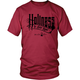Holiness is Still Right Christian T-Shirt (Mens/Unisex) (Black Letters) (Multiple Colors) - Paraclete Tees
 - 3