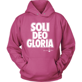 Soli Deo Gloria Hoodie (Various Colors) (White Letters) - Paraclete Tees
 - 4