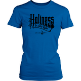 Holiness is Still Right Christian T-Shirt (Womens) (Black Letters) (Multiple Colors) - Paraclete Tees
 - 3