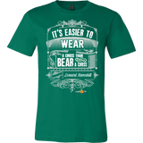Its Easier to Wear a Cross Christian T-Shirt (Mens/Unisex) (Multiple Colors) - Paraclete Tees
 - 5