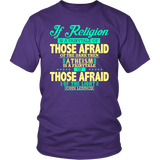 If Religion is a fairytale Mens Christian T-Shirt (Mens/Unisex) (Multiple Colors)
