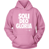 Soli Deo Gloria Hoodie (Various Colors) (White Letters) - Paraclete Tees
 - 8