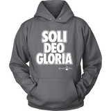 Soli Deo Gloria Hoodie (Various Colors) (White Letters) - Paraclete Tees
 - 2