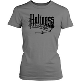 Holiness is Still Right Christian T-Shirt (Womens) (Black Letters) (Multiple Colors) - Paraclete Tees
 - 5