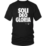 Soli Deo Gloria Christian T-Shirt (Mens/Unisex) (Multiple Colors) - Paraclete Tees
 - 7
