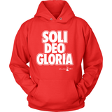 Soli Deo Gloria Hoodie (Various Colors) (White Letters) - Paraclete Tees
 - 7