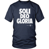 Soli Deo Gloria Christian T-Shirt (Mens/Unisex) (Multiple Colors) - Paraclete Tees
 - 4