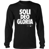 Soli Deo Gloria Christian T-Shirt Long Sleeve (Mens/Unisex) (Multiple Colors) - Paraclete Tees
 - 7