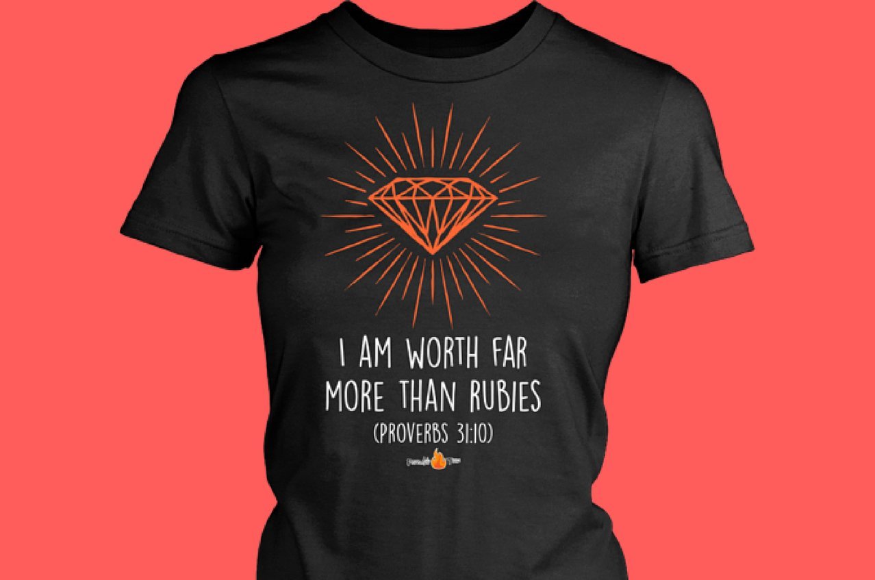 Black Proverbs 31 T-Shirt