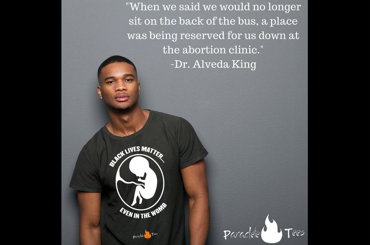 Black Lives Matter Even in the Womb T-Shirt